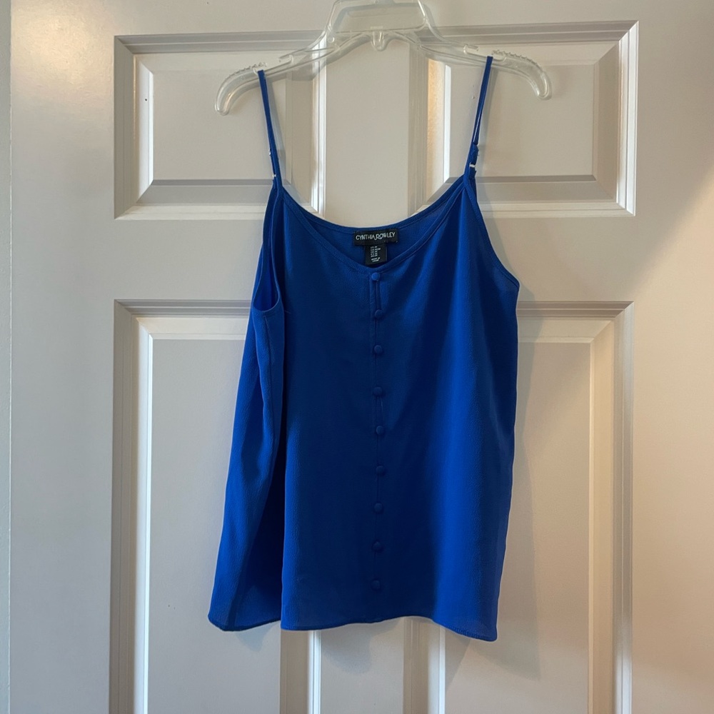 Blue Tank Top
